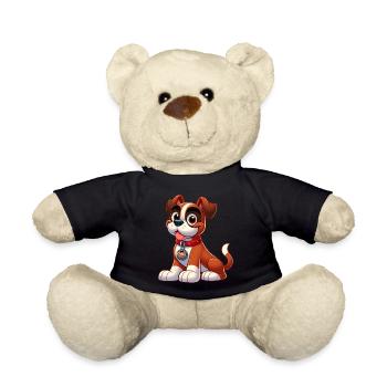 Boxer 2 - Teddy - Schwarz - Vorne