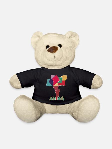 Happy tree - Teddy Bear - black