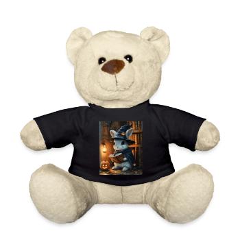 Cadeau d’Halloween Femmes Lapin Hommes Enfants Décoration - Nounours - noir - Devant