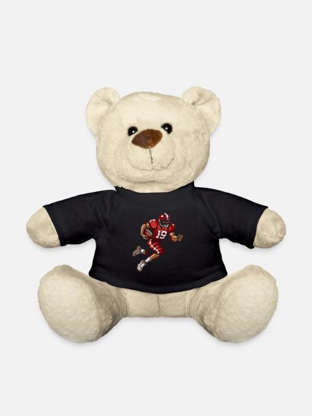 American Football Spieler - Teddy - Schwarz
