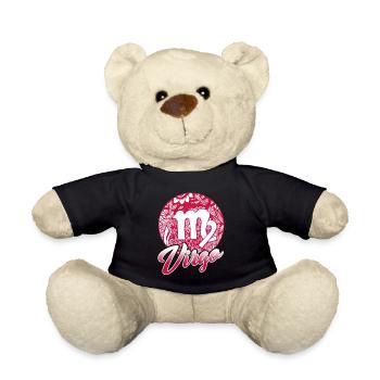 Virgo Horoscope Sign Of Zodiac - Teddy Bear - black - Front