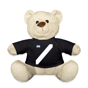 Argentinien Geschenk Argentina Argentine Flagge - Teddy - Schwarz - Vorne