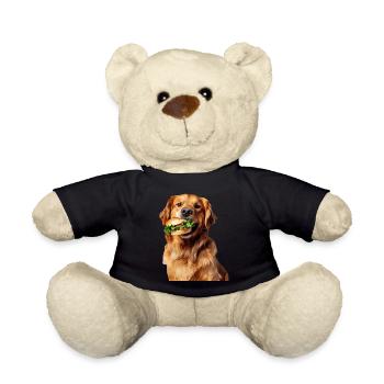Golden retriever - Nounours - noir - Devant