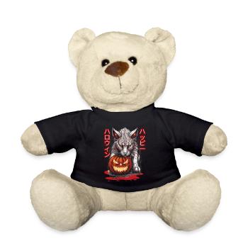 Luchs (Happy Halloween [jap.]) - Teddy - Schwarz - Vorne