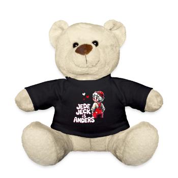 Carnival Clown Jeck Kölle Alaaf Köln Kölsch Lustig - Teddy Bear - black - Front