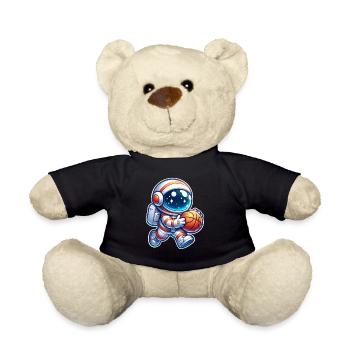 Astronaute de basket-ball - Nounours - noir - Devant
