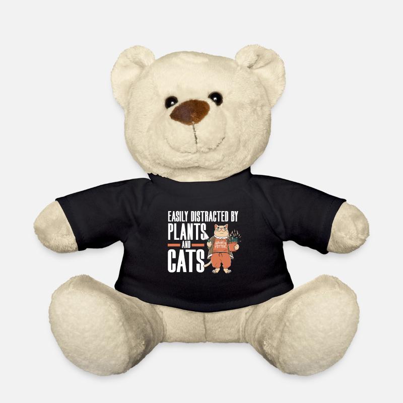 Plants Gardening Gardener - Teddy Bear - black
