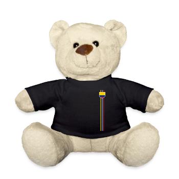 Kolumbien Colombia Medellin Urlaub Bogota Cali - Teddy - Schwarz - Vorne