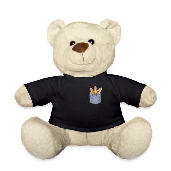 Poche de coffre de collecte de minéraux Géologue Minéral - Nounours - noir - Devant
