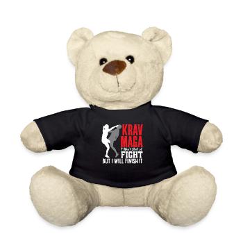 Krav Maga Frau Verteidigung Kampfsport - Teddy - Schwarz - Vorne