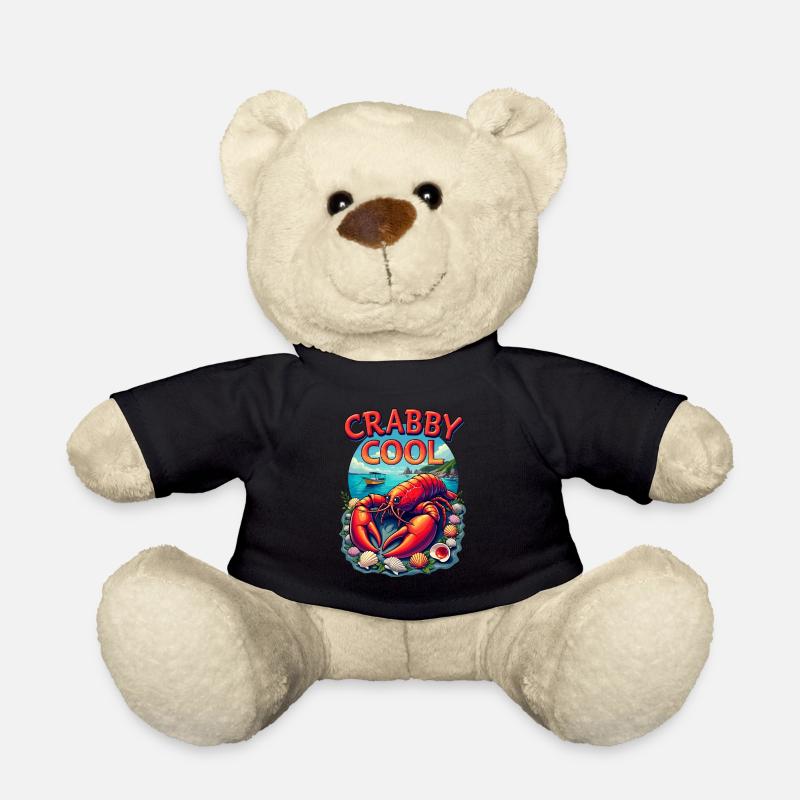 Abenteuer an der Küste mit Crabby Cool - Teddy - Schwarz