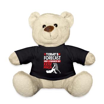 Krav Maga Vorhersage - Teddy - Schwarz - Vorne