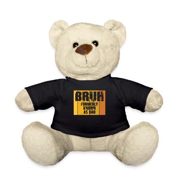 Bruh, früher bekannt als Papa - Teddy - Schwarz - Vorne