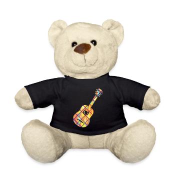 Acoustic guitar Acoustic guitar Geometric - Teddy Bear - black - Front