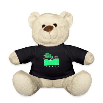 Daten oder es ist nicht passiert für Studenten - Teddy - Schwarz - Vorne