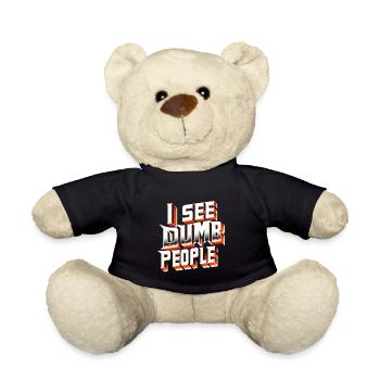 I See Dumb People 7 - Teddy - Schwarz - Vorne