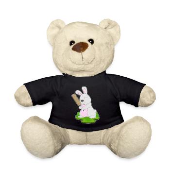 Bunny Cricket Cricket Bats - Teddy Bear - black - Front