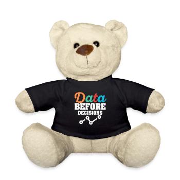 Daten oder es ist nicht passiert für Studenten - Teddy - Schwarz - Vorne