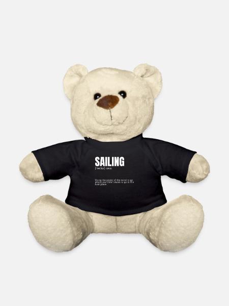 Funny Sailing Definition - Teddy - Schwarz