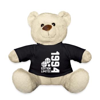 1994 Limited Edition 30th Anniversary Pétanque - Teddy Bear - black - Front