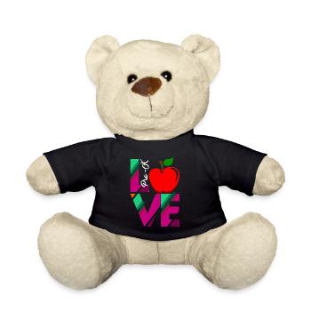 Love Pre k Teacher - Teddy Bear - black - Front