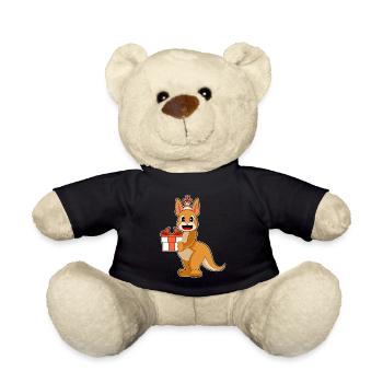 Forfait d’anniversaire kangourou - Nounours - noir - Devant