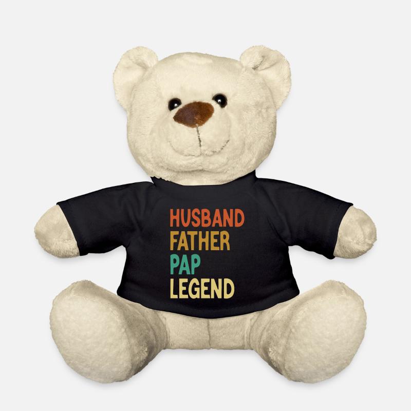 Ehemann Vater Papa Legende Vatertag - Teddy - Schwarz