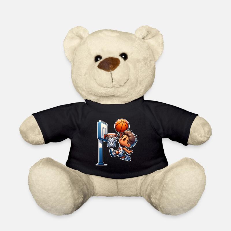 Basketball Dunking - Teddy - Schwarz