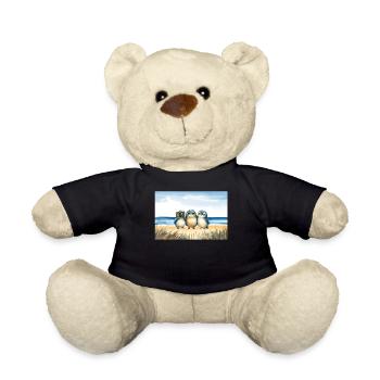 Bezaubernde Pinguine Adorable Penguins - Teddy Bear - black - Front