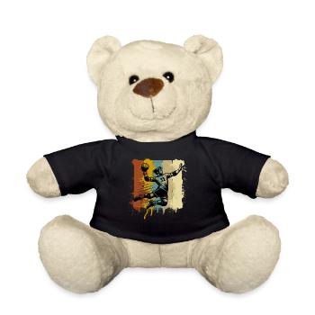 Handball Joueurs de handball - Nounours - noir - Devant
