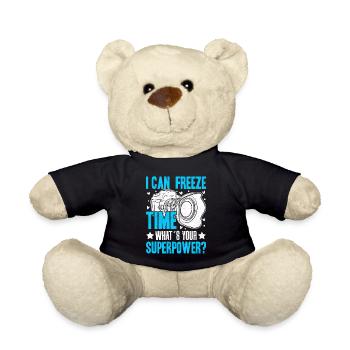 Freeze Time Photography Camera - Teddy Bear - black - Front