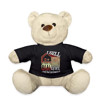 Real Estate Agent I Sell Real Estate - Teddy Bear - black - Front