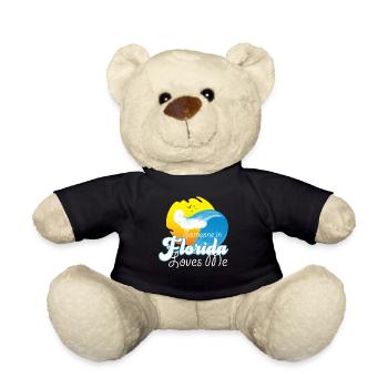 Jemand in Florida liebt mich - Teddy - Schwarz - Vorne