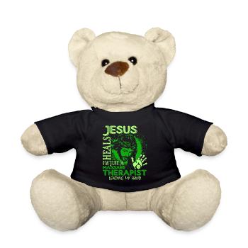 Massage Therapist I am Just A Massage Therapist - Teddy Bear - black - Front