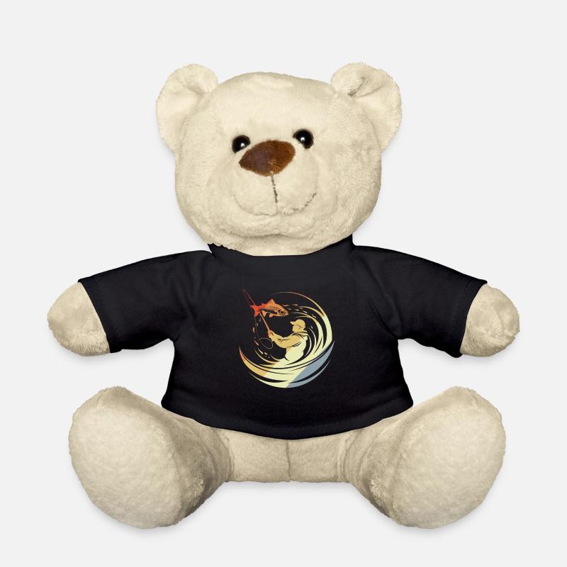 Vintage Fischen - Teddy - Schwarz