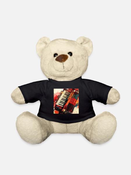 Akkordeon - Teddy - Schwarz