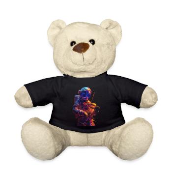 Violon astronaute - Nounours - noir - Devant