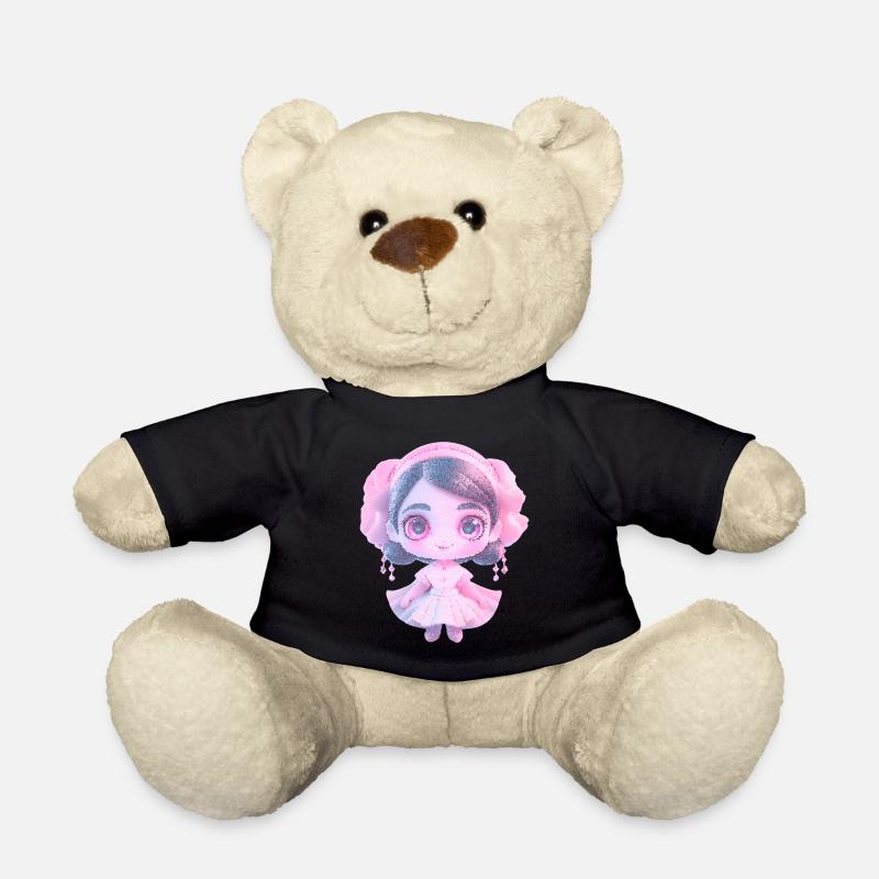 niedliche Charakter - Teddy - Schwarz
