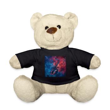 Saxophone - Teddy Bear - black - Front