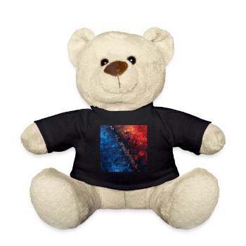 Flute - Teddy Bear - black - Front
