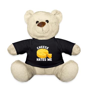 Lactose intolerance Lactose intolerant - Teddy Bear - black - Front