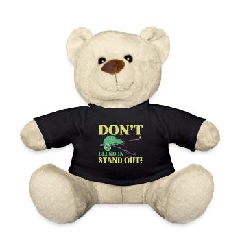 Cadeaux Caméléon - Nounours - noir - Devant