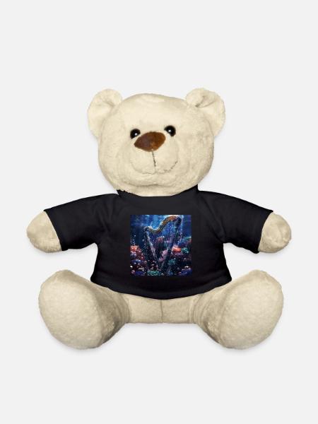 Harfe - Teddy - Schwarz