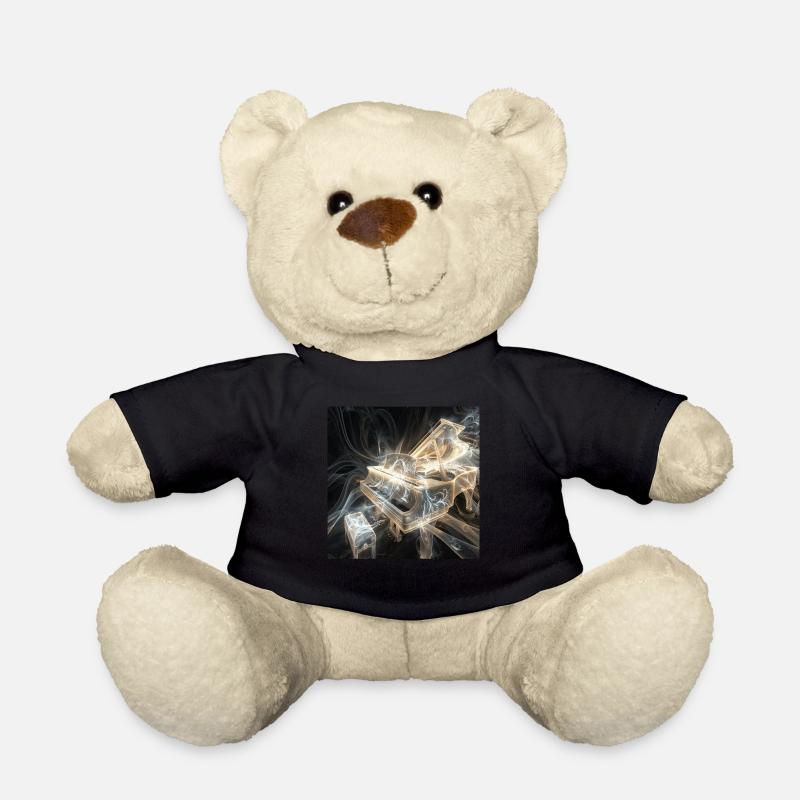 Klavier - Teddy - Schwarz