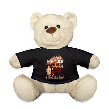 If You Don't Like Drum Set I Don't Like You - Teddy Bear - black - Front