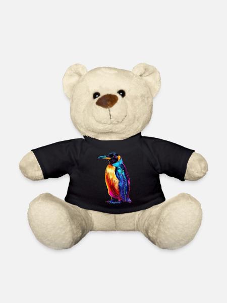 Pinguin - Teddy - Schwarz