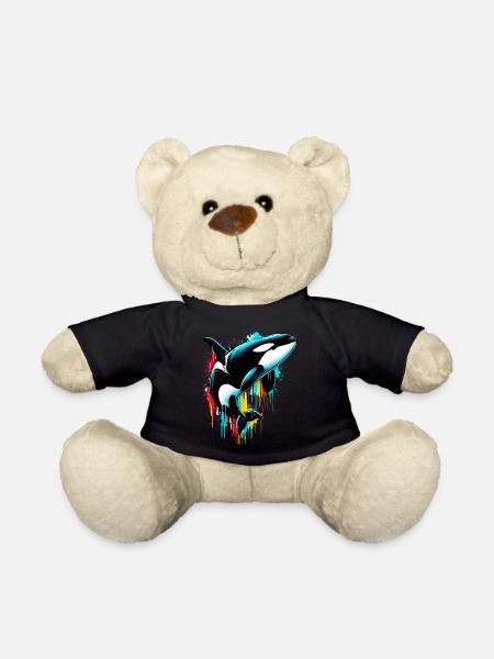 Schwertwal - Teddy - Schwarz