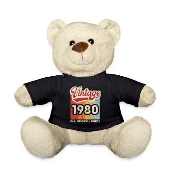 Jahrgang 1980 - Teddy - Schwarz - Vorne