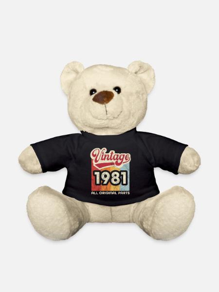 Jahrgang 1981 - Teddy - Schwarz