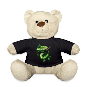 Arbre vert Python Serpents Amoureux Terrarium - Nounours - noir - Devant
